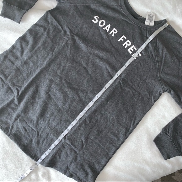 TORRID Fleece Tunic “Soar Free” Tunic Sweatshirt, size 2X, GUC, BEAUTIFUL - Picture 11 of 16